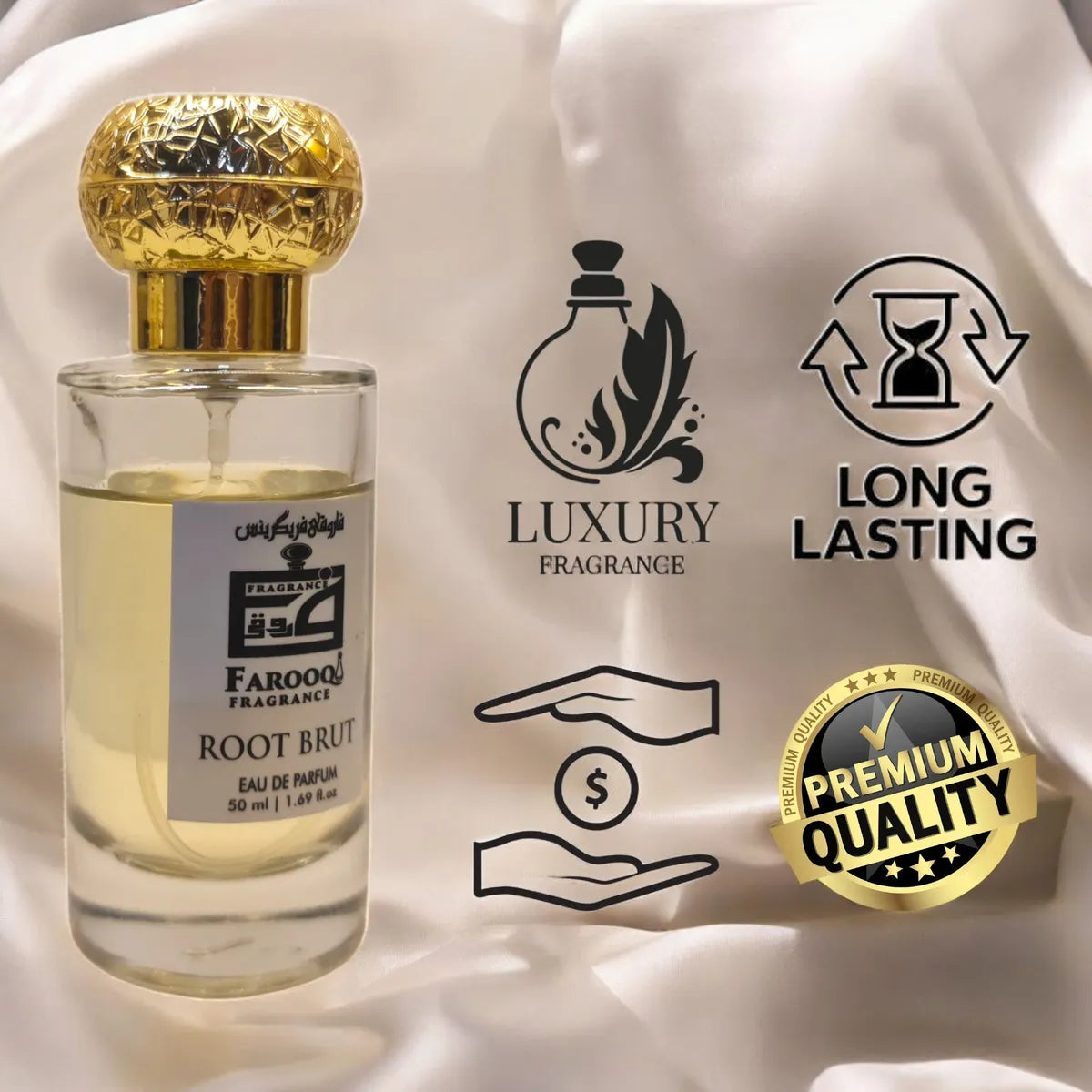 Root Brut Long Lasting Eau De Perfume For Unisex (50ml)