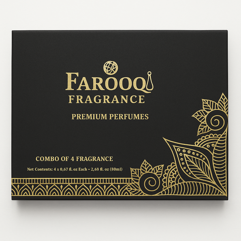 Luxury OUD Long Lasting Perfume Combo of 4 (Unisex)