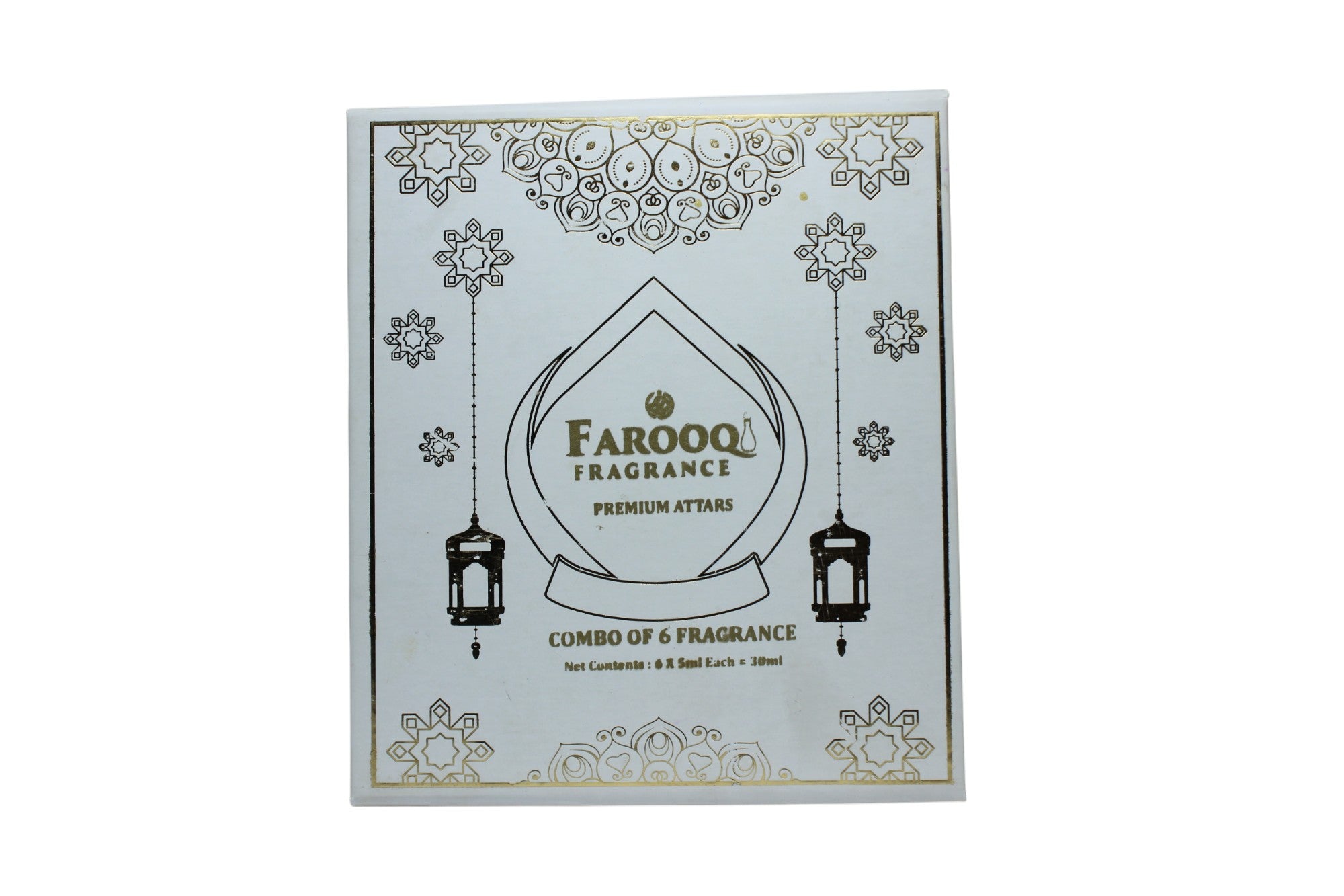 Luxury Assorted Roll-On Attar Collection – Non-Alcoholic Unisex Fragrance Gift Set (6 x 5.5ml)